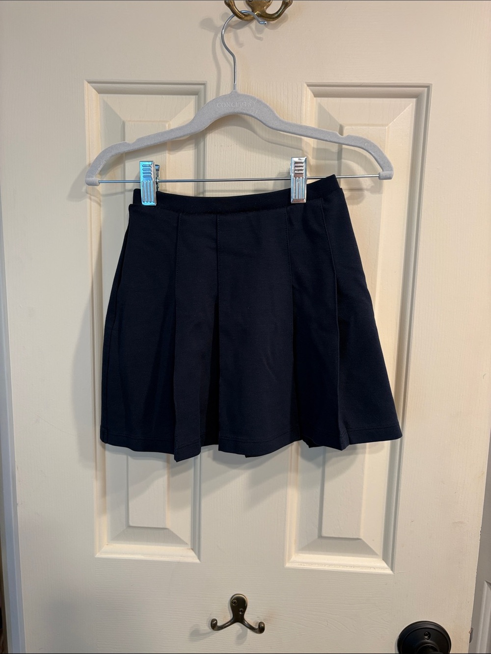 Land’s End girls uniform blue Pleated Skirt - Classic A-Line